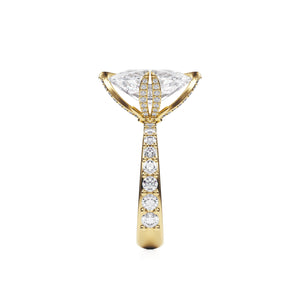 6.92 CARAT GIA Certified Lotus Diamond Ring: A Symbol of Elegance