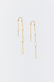 BARS Threader Earrings
