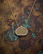 Eye Adore 15mm Diamond Edge Necklace
