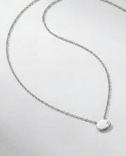 Eye Adore 7mm Gold + Diamond Necklace
