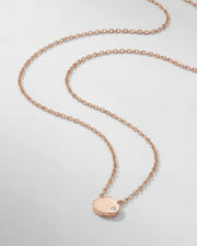 Eye Adore 7mm Gold + Diamond Necklace
