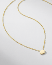 Eye Adore 7mm Gold + Diamond Necklace