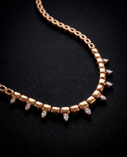 LOTUS Edge Garland Necklace