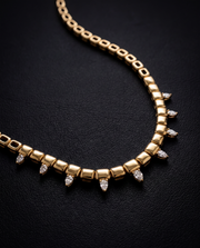 LOTUS Edge Garland Necklace