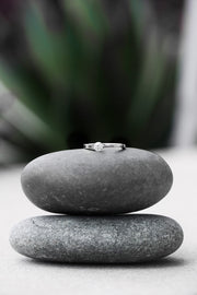 Dot Diamond Cuff Ring