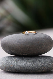 Dot Diamond Cuff Ring