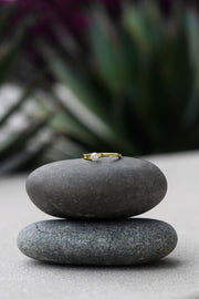 Dot Diamond Cuff Ring
