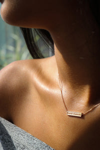 LEGACY TAG PERSONALIZED NECKLACE 18K GOLD