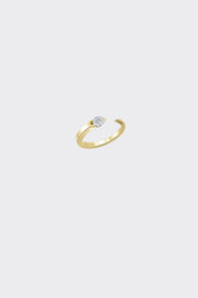 Dot Diamond Cuff Ring