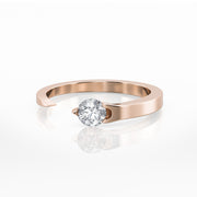 Dot Diamond Cuff Ring