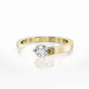 Dot Diamond Cuff Ring